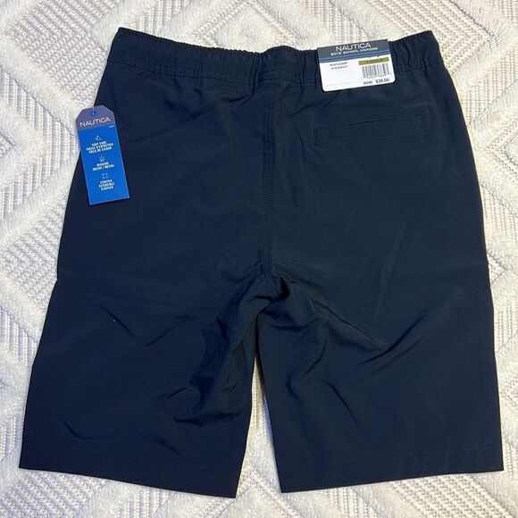 NAUTICA - Boys School Uniform Shorts in Navy - Picture 4 of 5